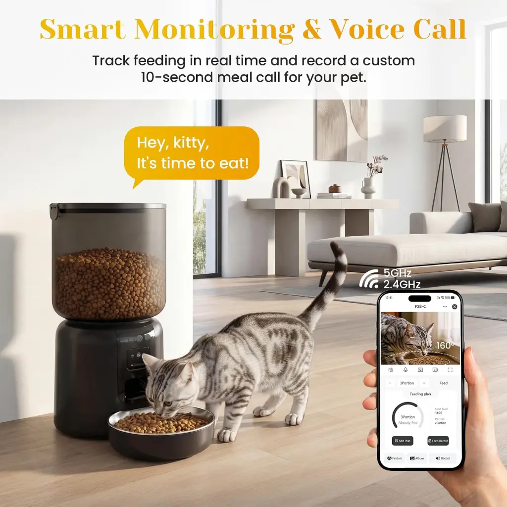 Ultimate Guide to the Automatic Cat Feeder with 2K HD Camera and App Control