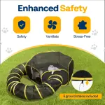 VIVOHOME Outdoor Cat Enclosure 2-in-1: The Perfect Solution for Safe and Fun Outdoor Play